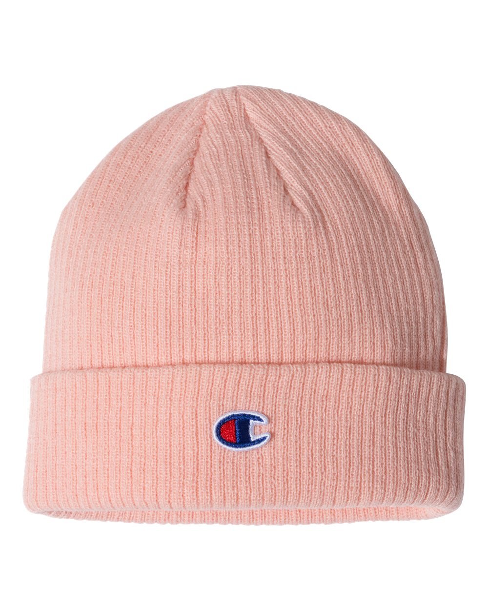 🔥 Champion Men Ribbed Cuffed Beanie Knit Hat 7"